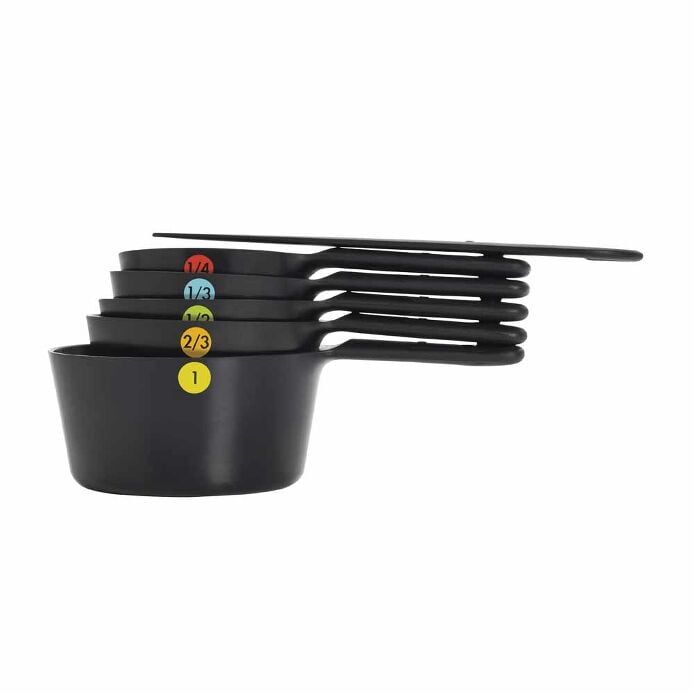 6 Piece Plastic Measuring Cups M6