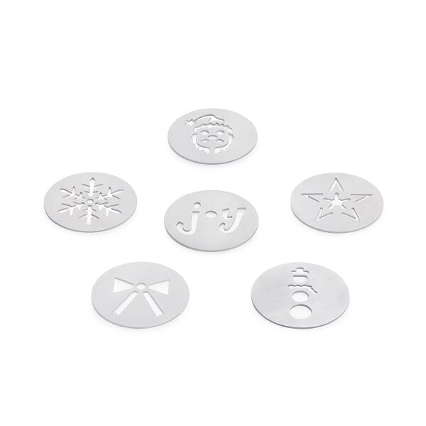 Christmas Cookie Press Disk Set I9