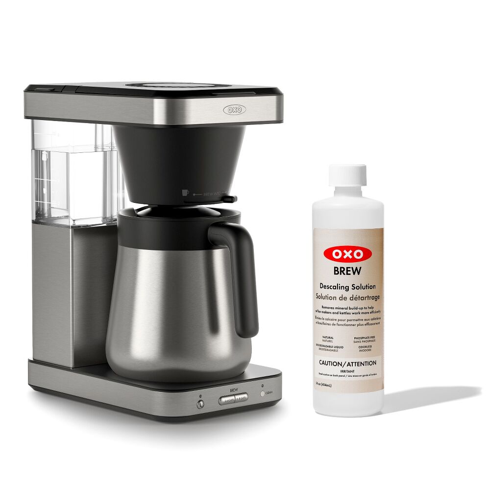 8-Cup Coffee Maker & Descaling Solution Bundle E7