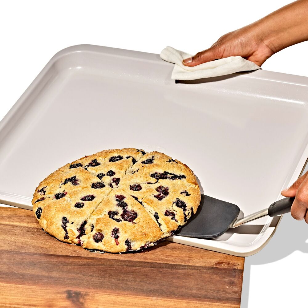 Non-Stick Pro Ceramic Coated Metal Bakeware Cookie Sheet – Biscuit Y0