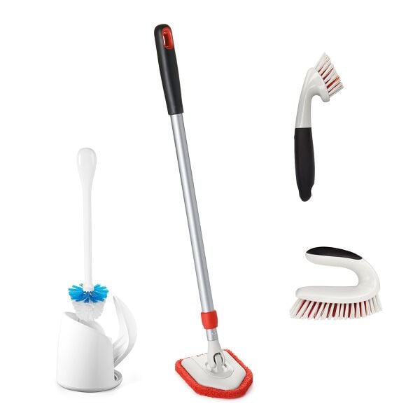 4-Piece Bathroom Cleaning Basics Bundle A6