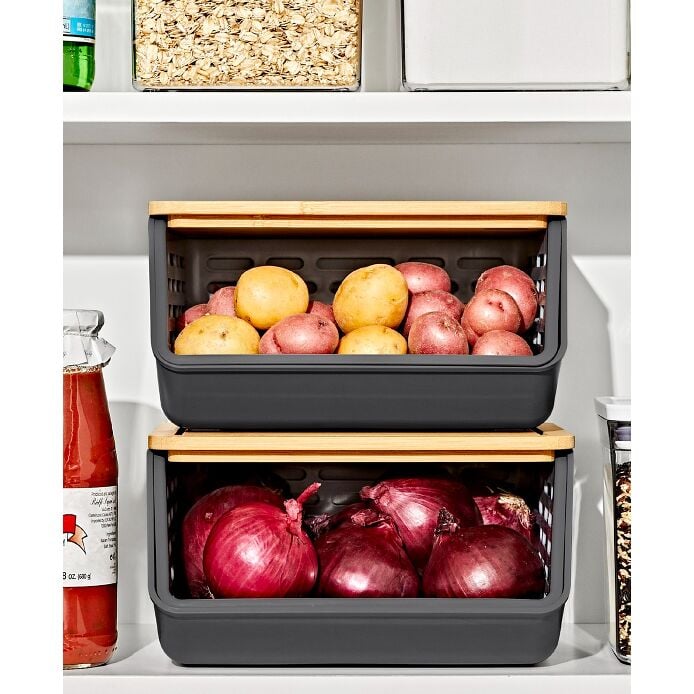 Produce Saver - Root Vegetable Bin with Lid Q9