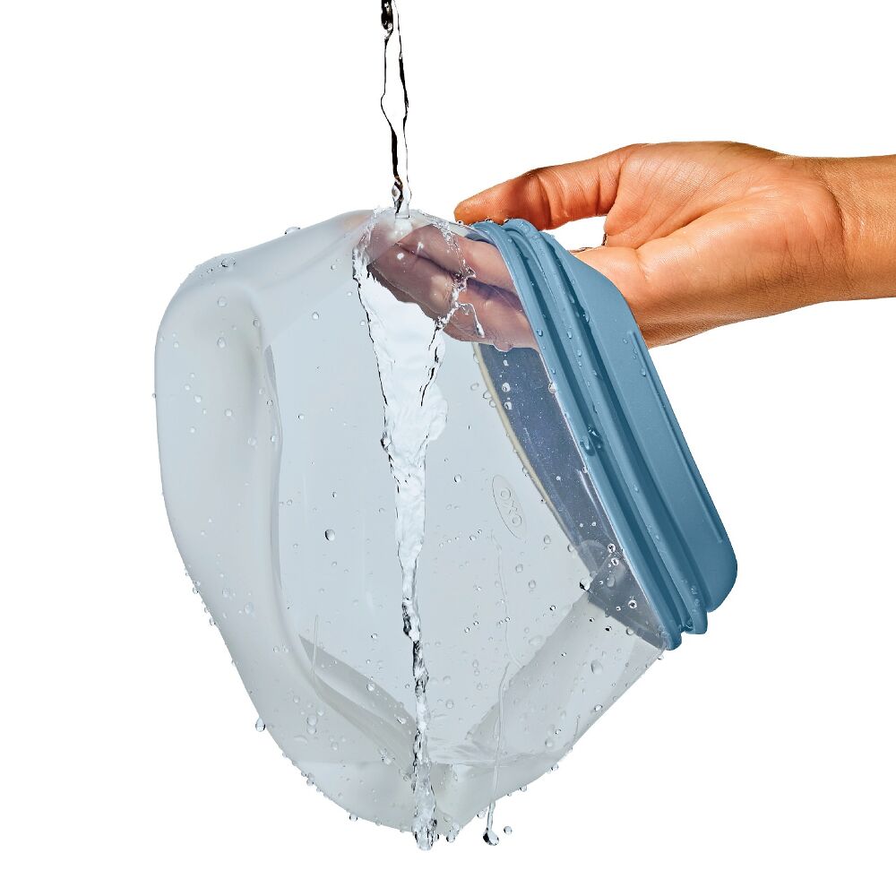 Silicone Reusable Bag Sandwich (28 oz) - Ocean Blue S9