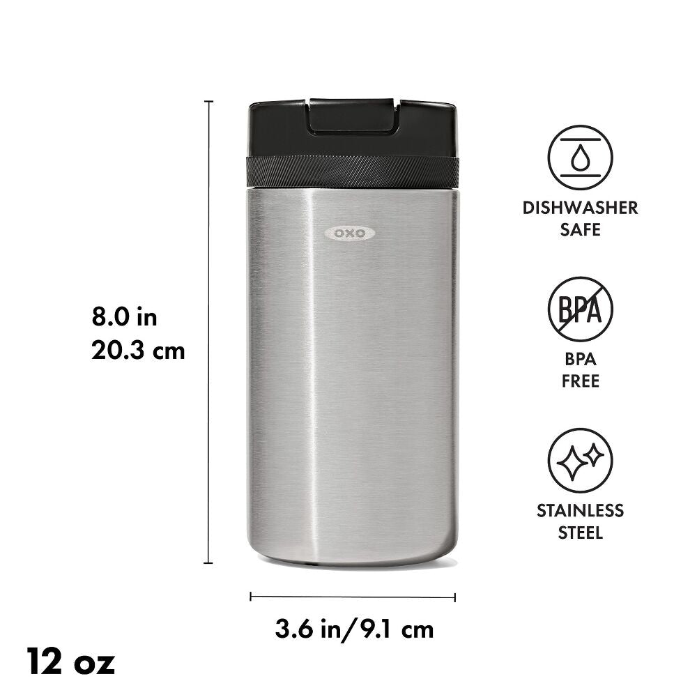 12oz Stainless Steel Coffee Storage Container K1