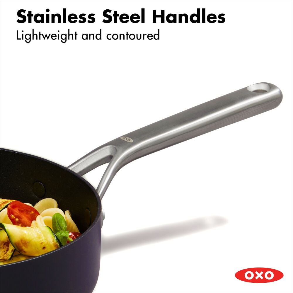 Ceramic Professional Non-Stick 3-Quart Sauté Pan with Lid S5