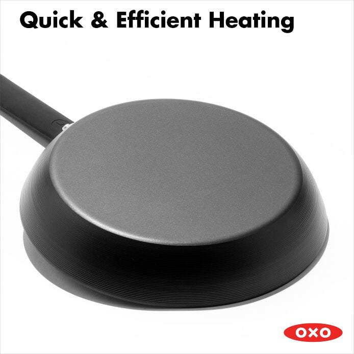 Carbon Steel Obsidian Series 10-Inch Frypan with Silicone Sleeve J8