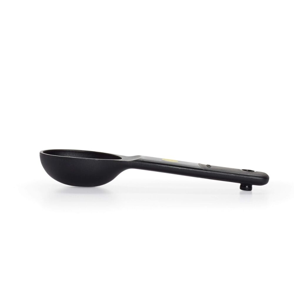 7 Piece Plastic Measuring Spoons - Black F6