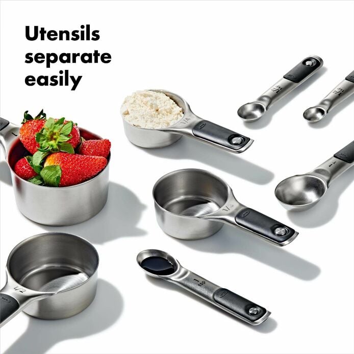 Stainless Steel Measuring Cups and Spoons Set Z8