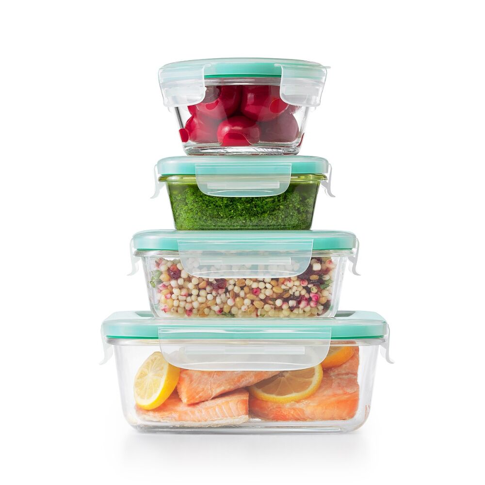 OXO Good Grips 12 Piece Smart Seal Glass Container Set K0