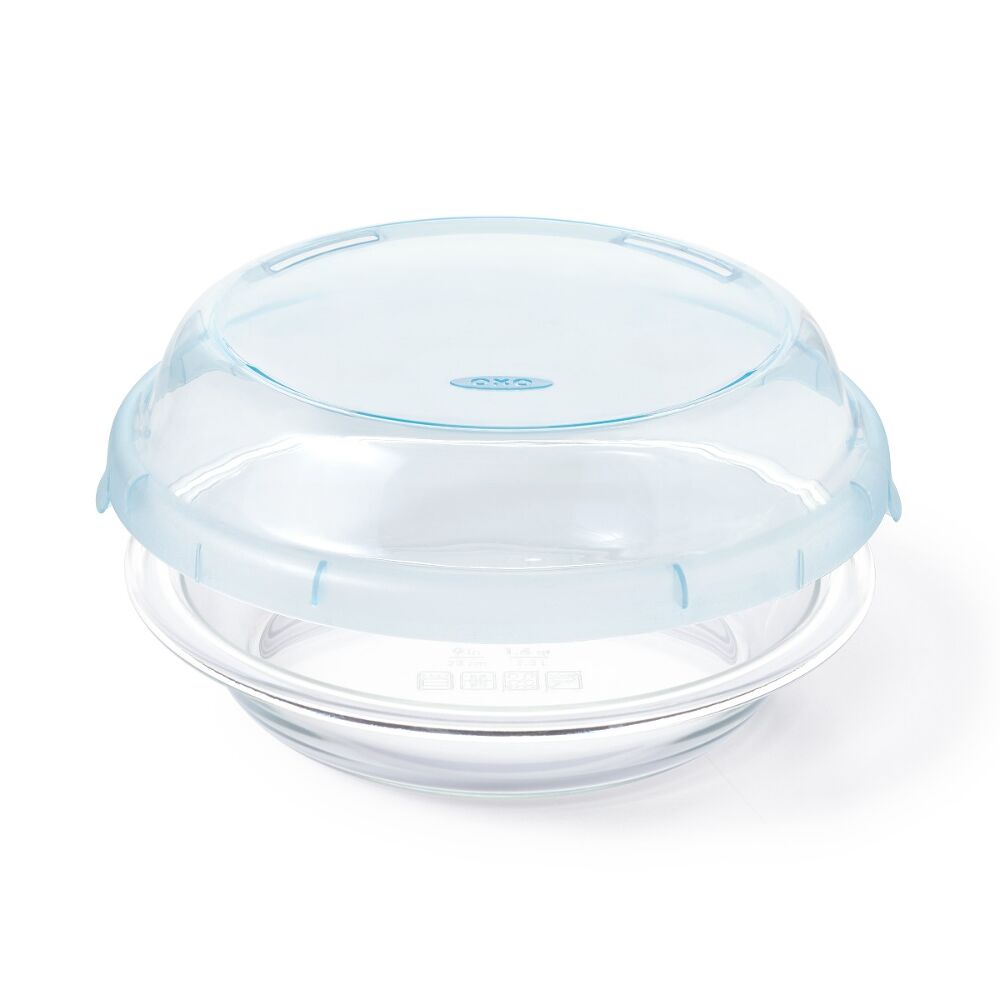 9-in Pie Plate with Lid D2