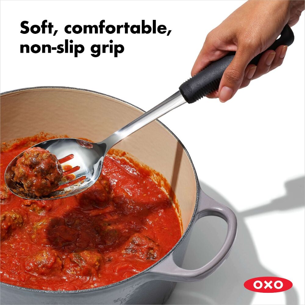 Stainless Steel Slotted Spoon U9