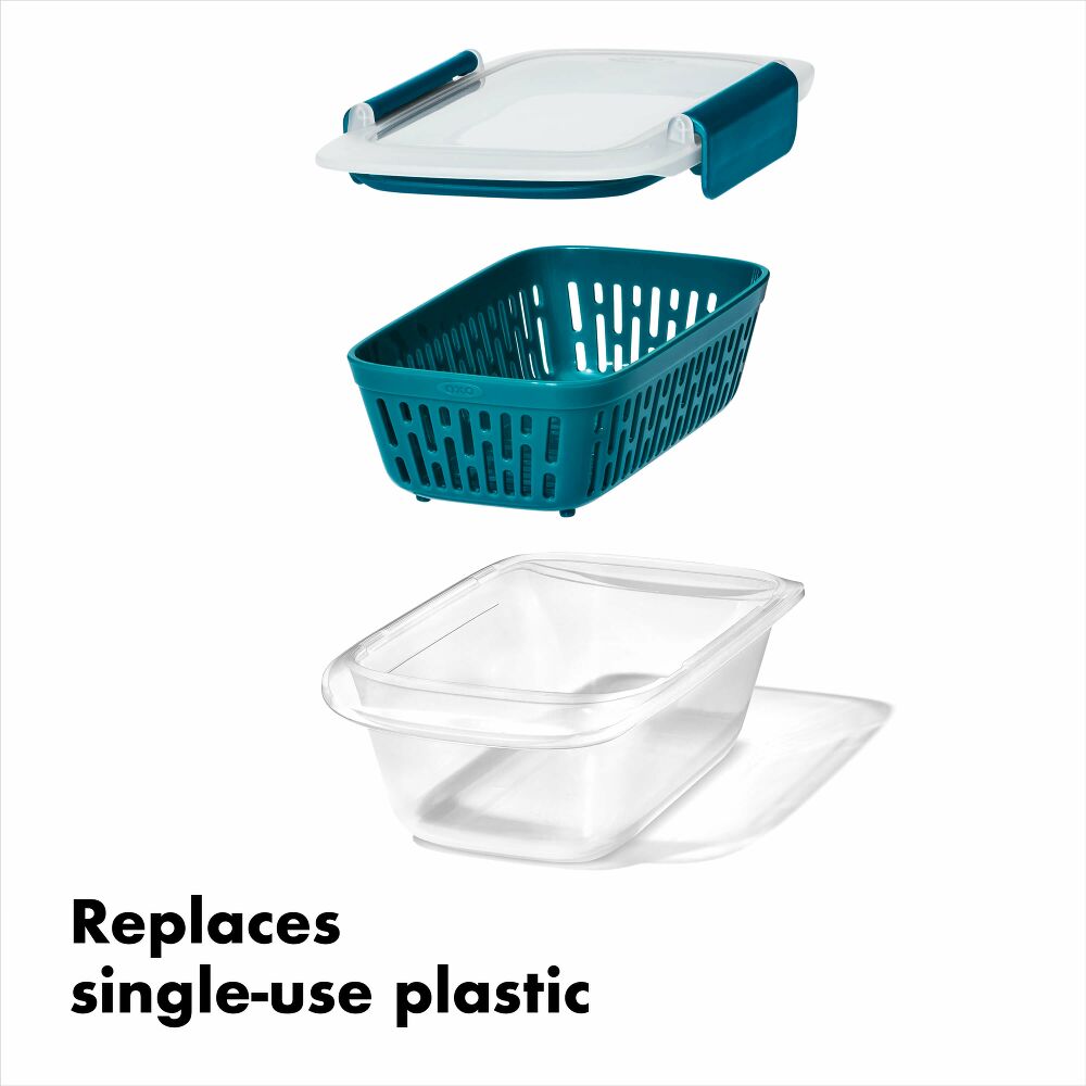 Prep & Go Container with Colander D7