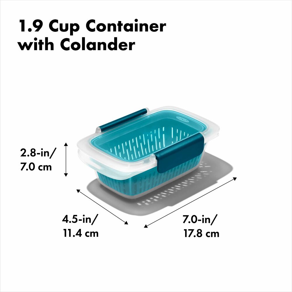 Prep & Go Container with Colander D7