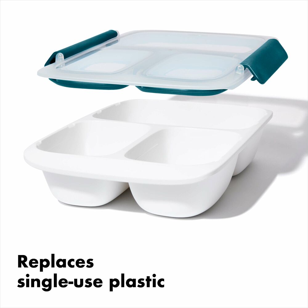 Prep & Go 4.1-Cup Divided Container U0