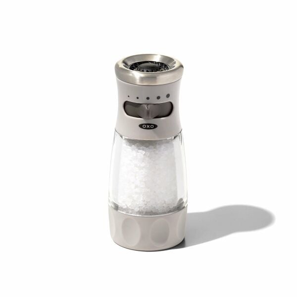 Contoured Mess-Free Salt Grinder D0