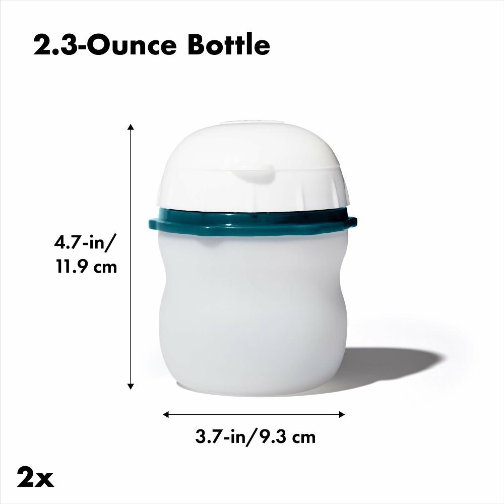Prep & Go Silicone Squeeze Bottle - 2 Pack E8