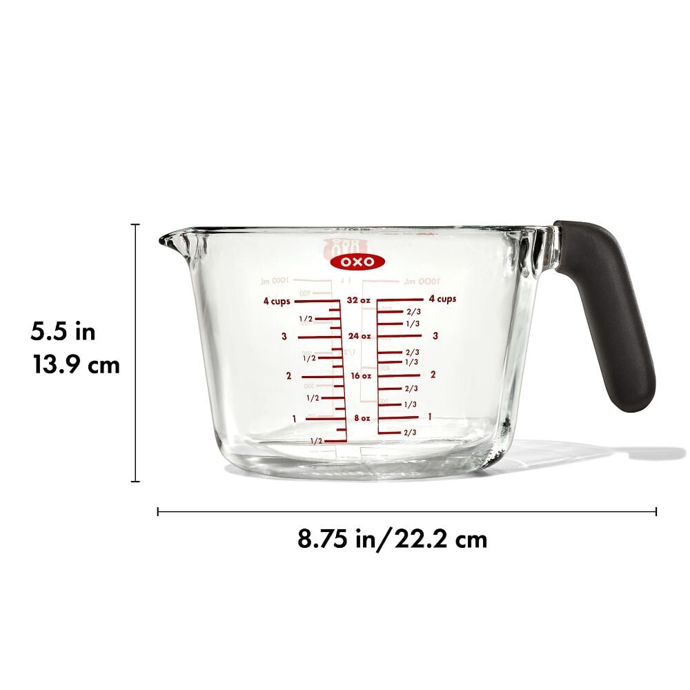 4 Cup Glass Measuring Cup F5