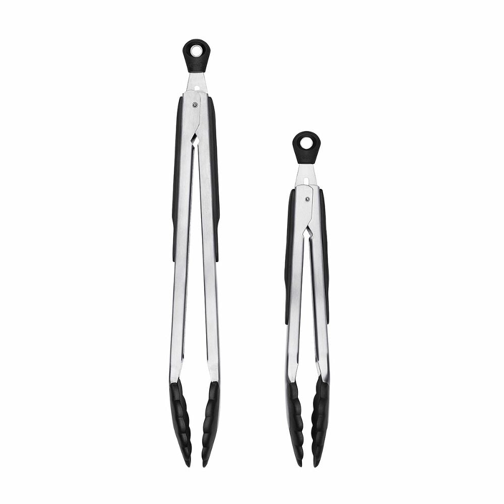 2-Piece Tongs with Nylon Heads Set G7