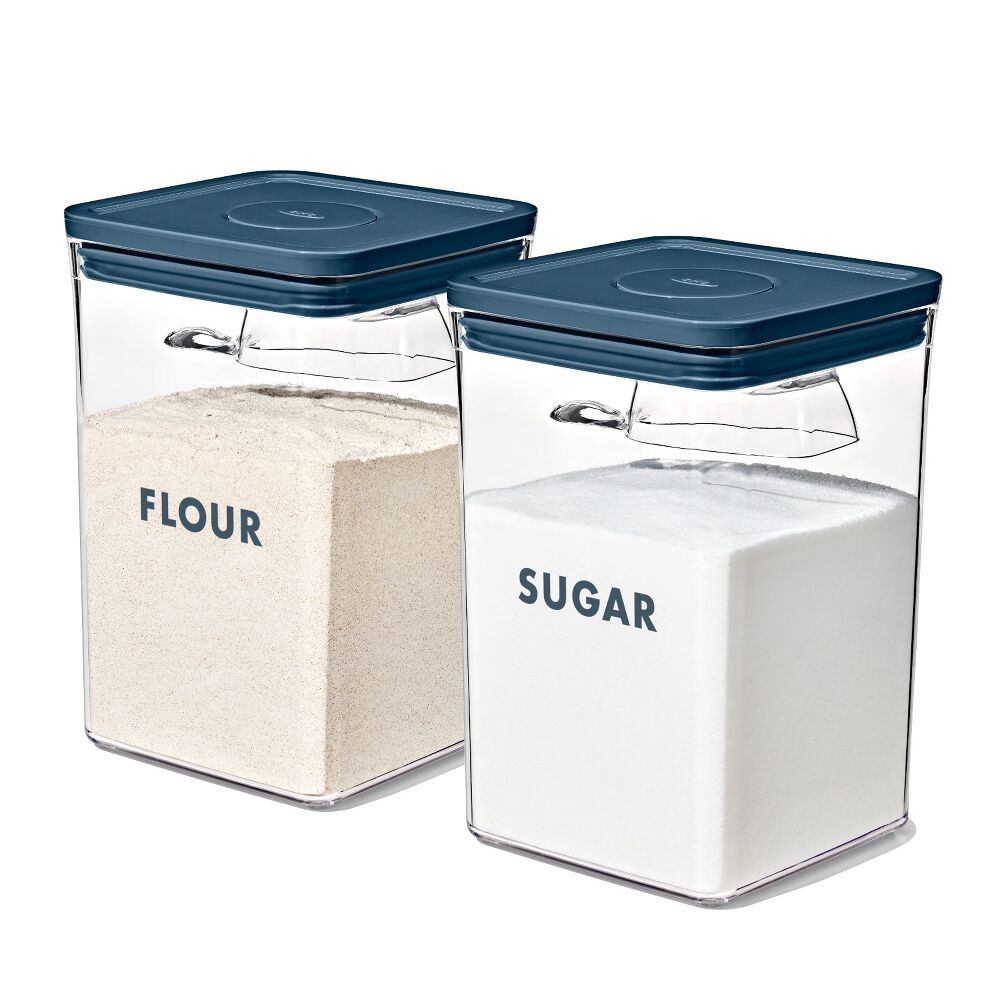 8-Piece Prelabeled Baking POP Container Set A1