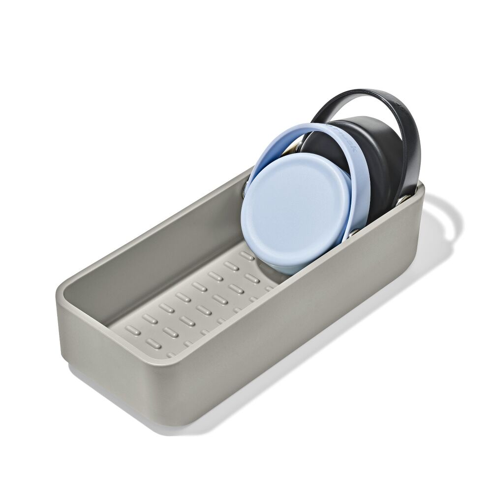 Water Bottle Organizer with Accessory Bin Z2