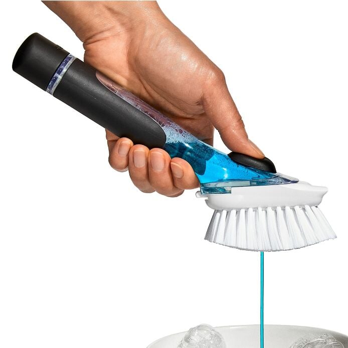 Soap Dispensing Dish Brush Y4