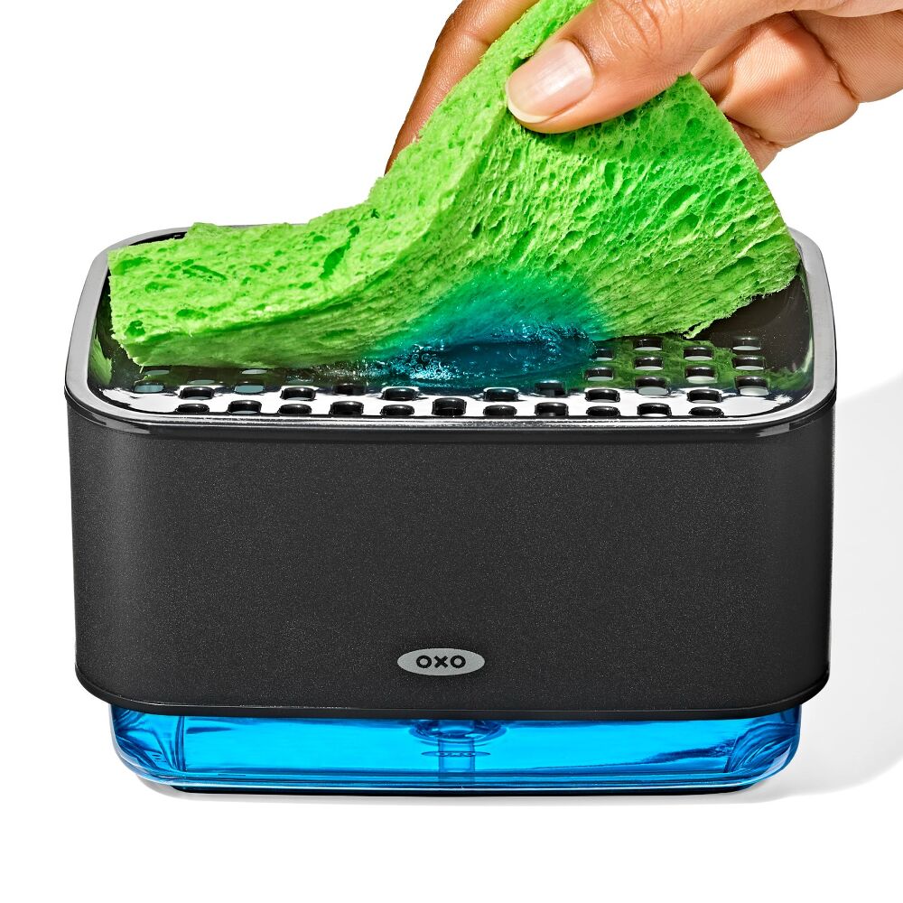 Soap Dispensing Sponge Holder P0