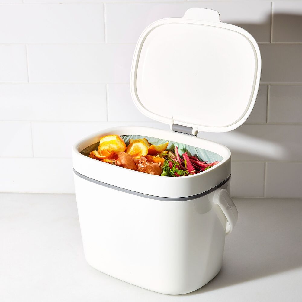 Easy-Clean Compost Bin - 1.75 Gal X4