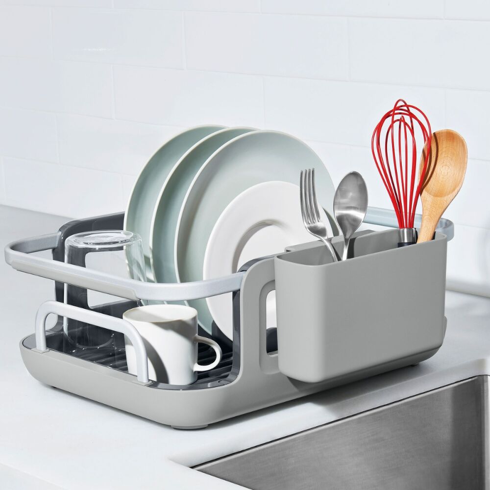 Over-the-sink Aluminum Dish Rack L9