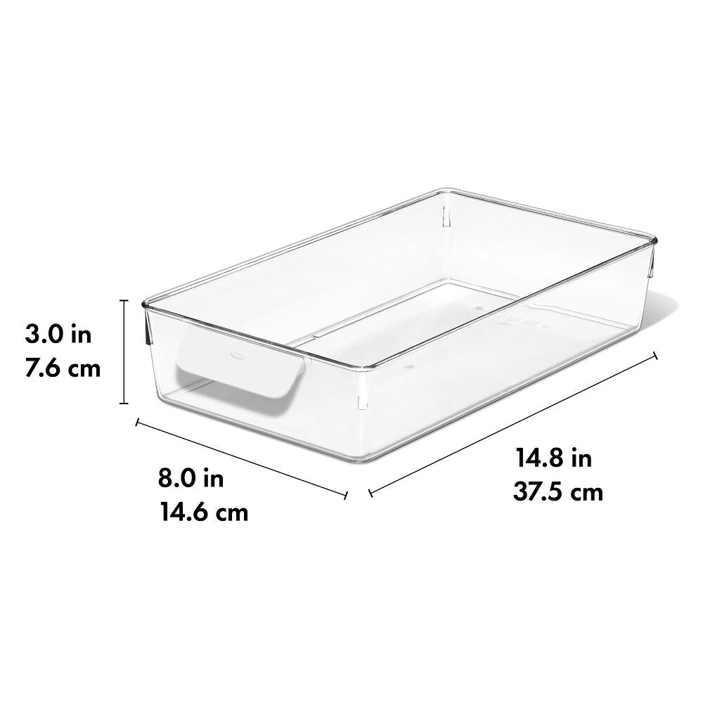 Refrigerator Storage Bin 8 In X 14 In T9