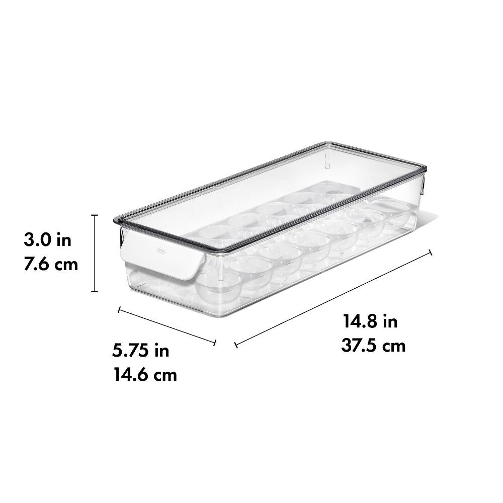 Refrigerator Egg Bin With Removable Tray R0