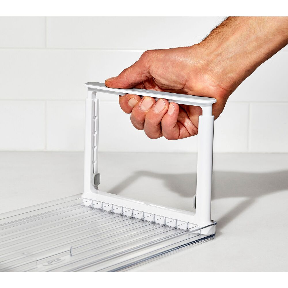 Adjustable Refrigerator Shelf Riser N3
