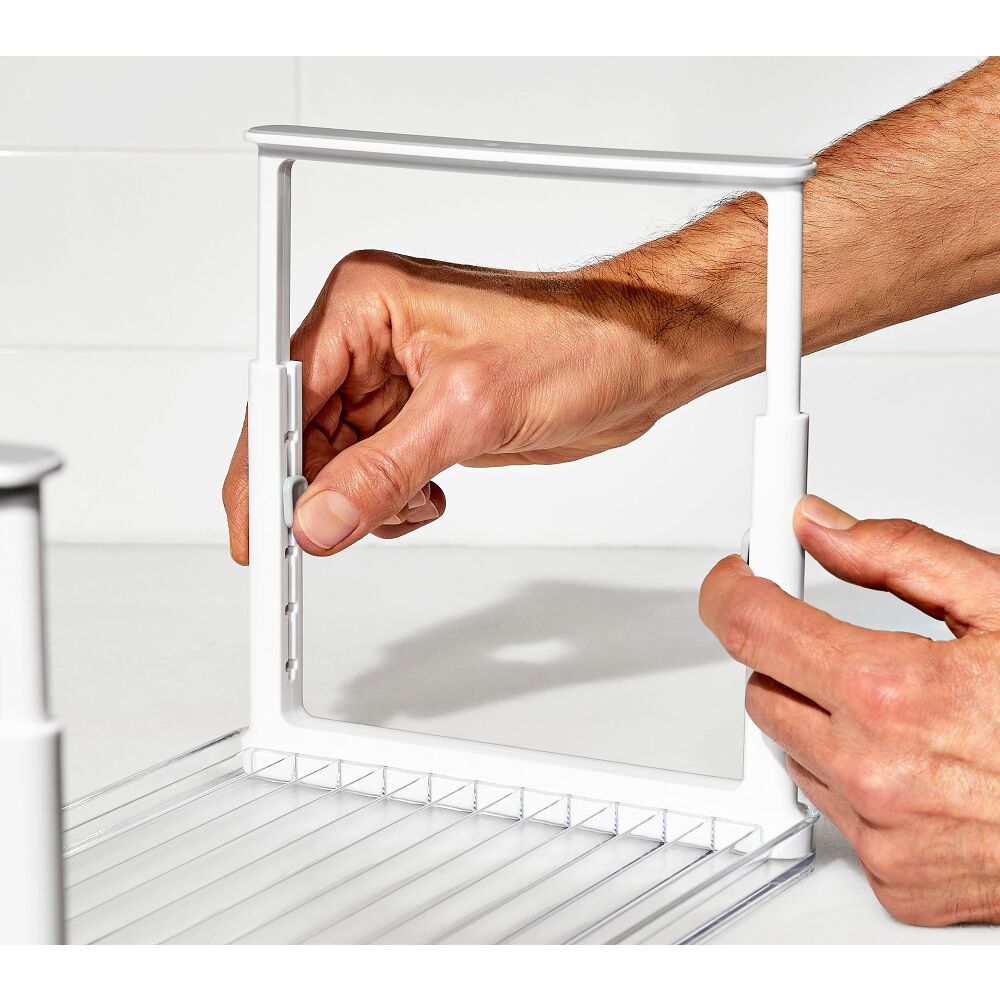 Adjustable Refrigerator Shelf Riser N3