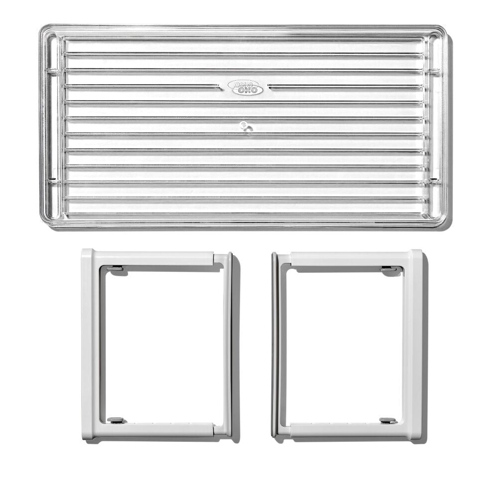 Adjustable Refrigerator Shelf Riser N3
