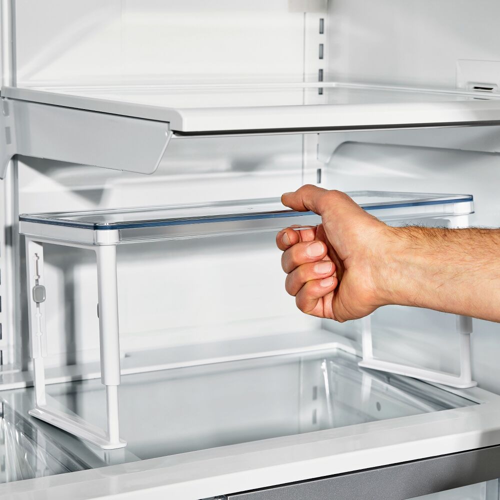 Adjustable Refrigerator Shelf Riser N3