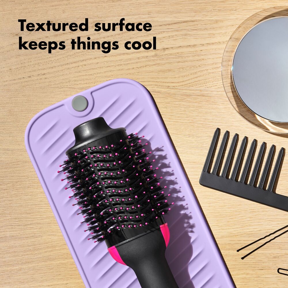 Hot Styling Tool Mat - Lavender C9