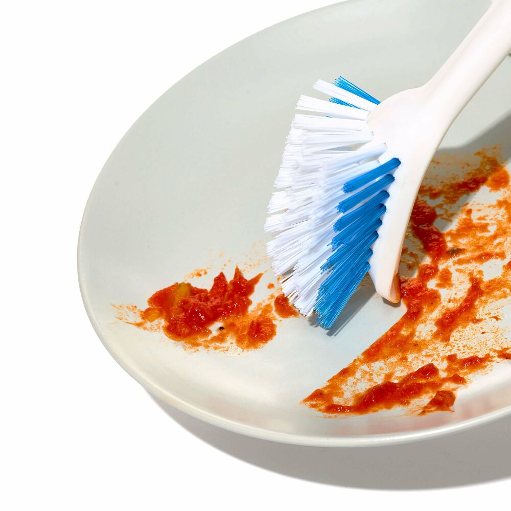 Dish Brush with Scraper K8