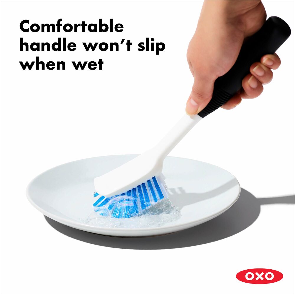 Dish Brush with Scraper K8