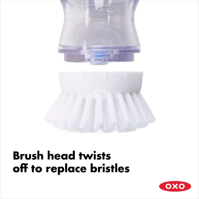 Soap Dispensing Palm Brush D4