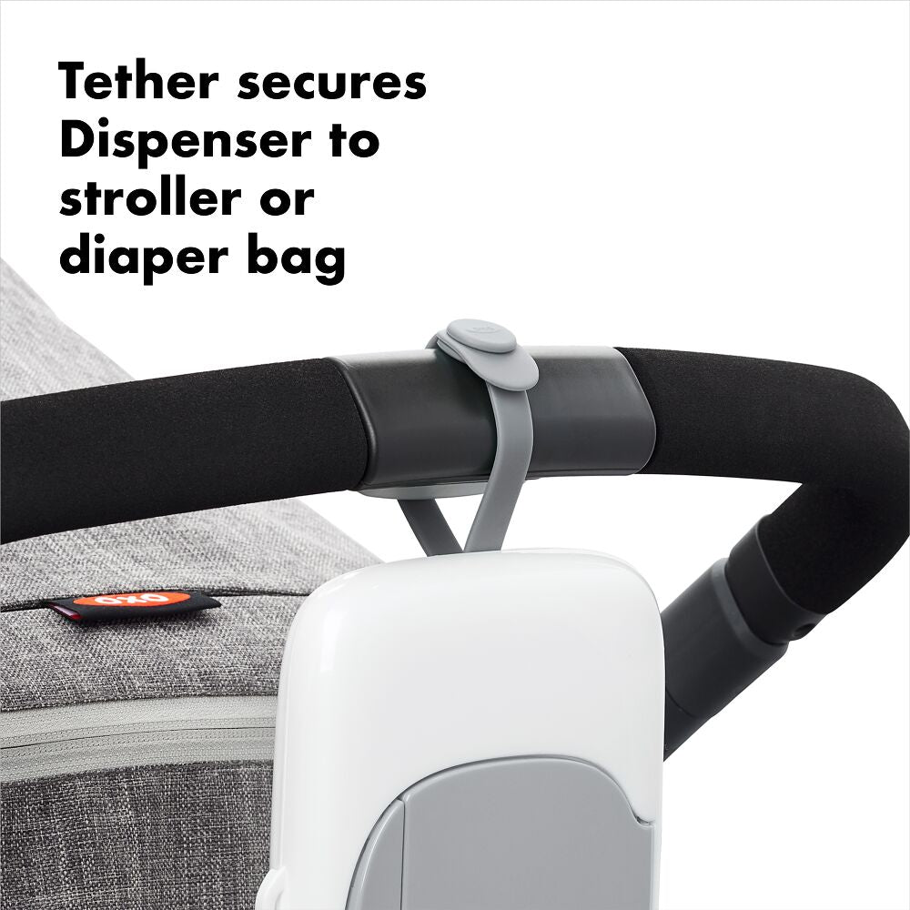 OXO TOT 2-Pack On-the-Go Wipes Dispenser, Gray V3