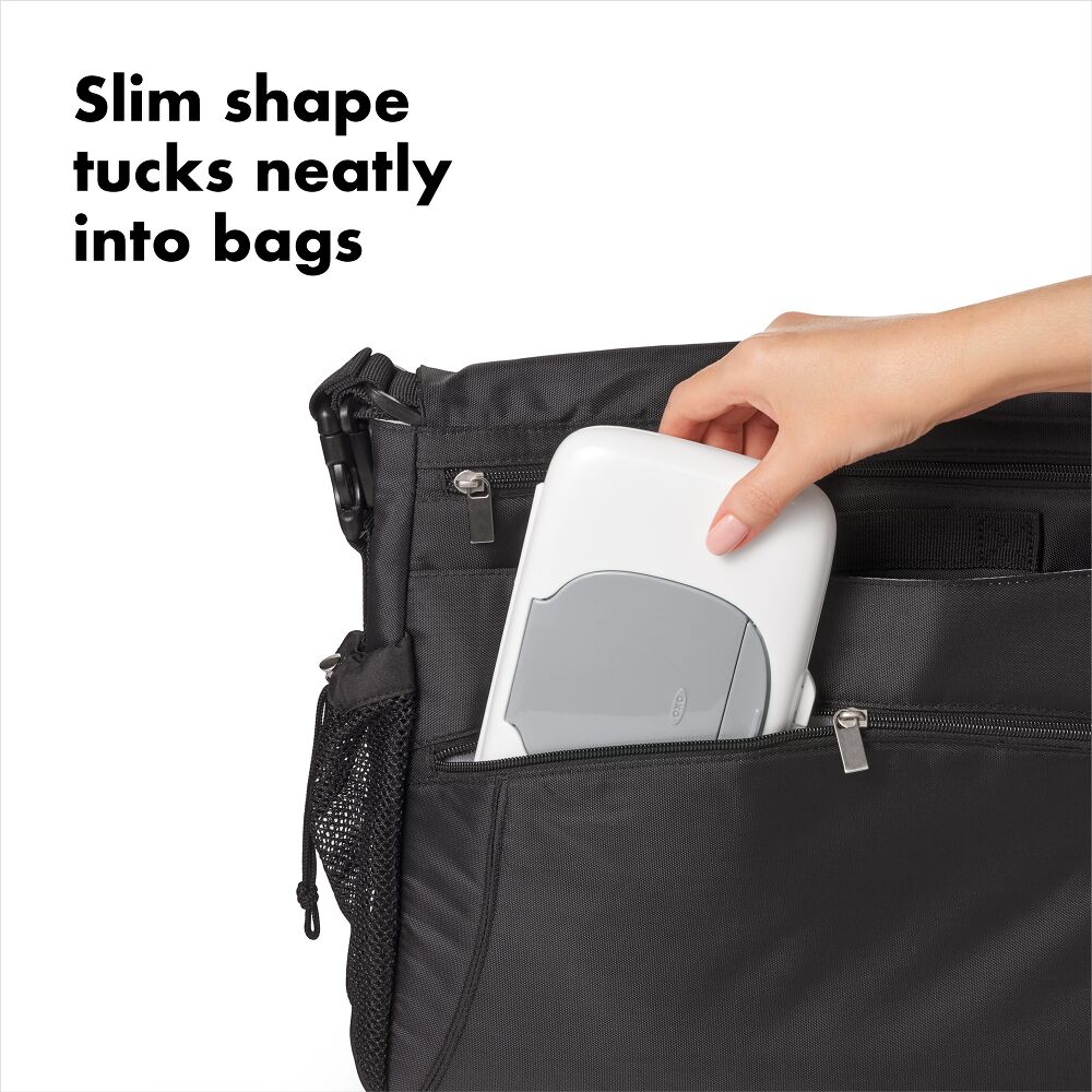 OXO TOT 2-Pack On-the-Go Wipes Dispenser, Gray V3