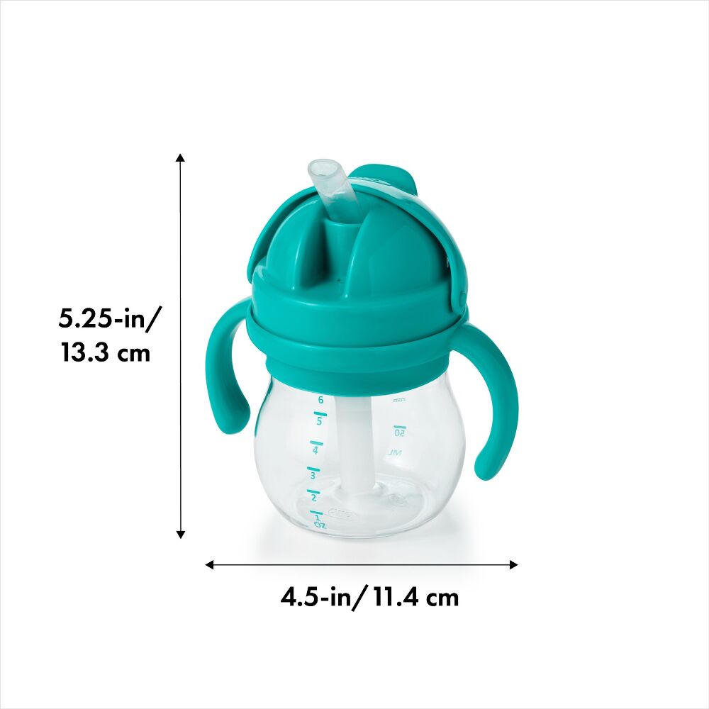 Transitions 6 Oz Straw Cup With Removable Handles E2