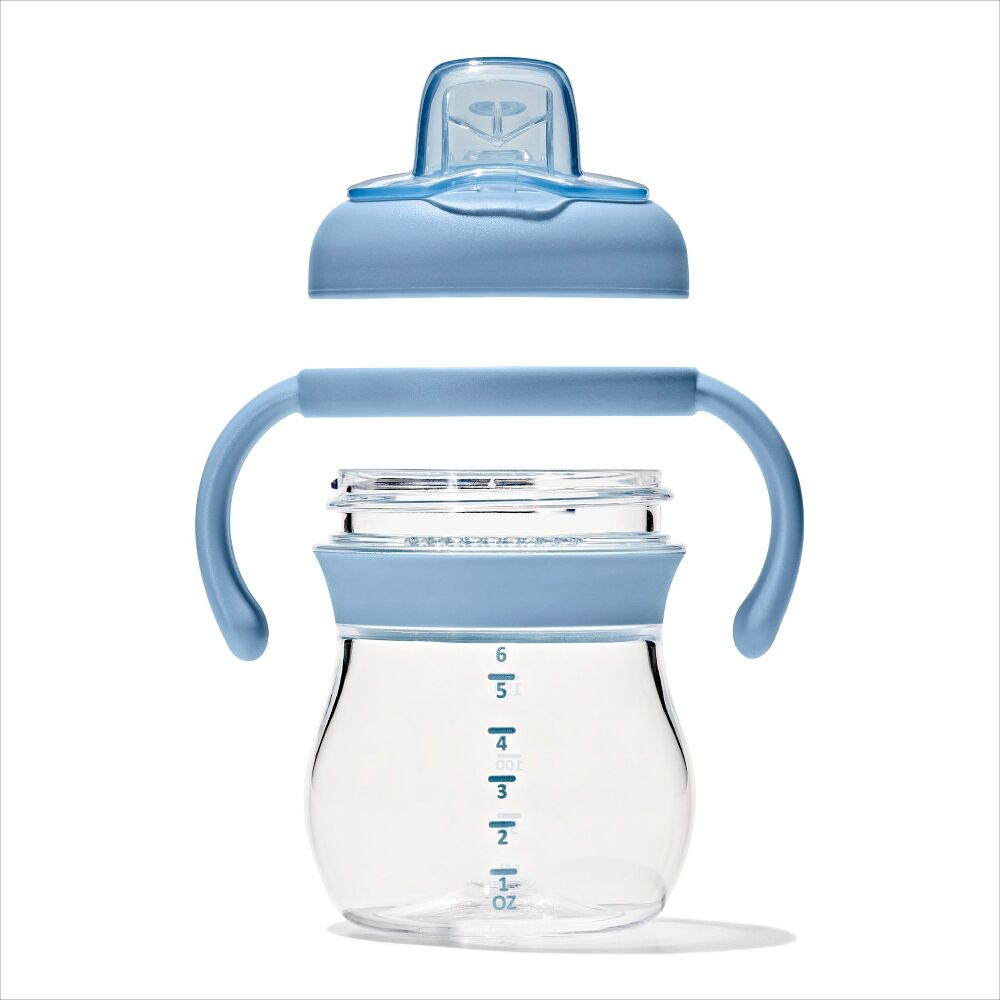 Transitions 6 Oz Soft Spout Sippy Cup with Removable Handles Z8
