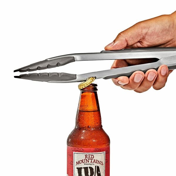 Outdoor Camp Stove Tongs with Nylon Heads E1