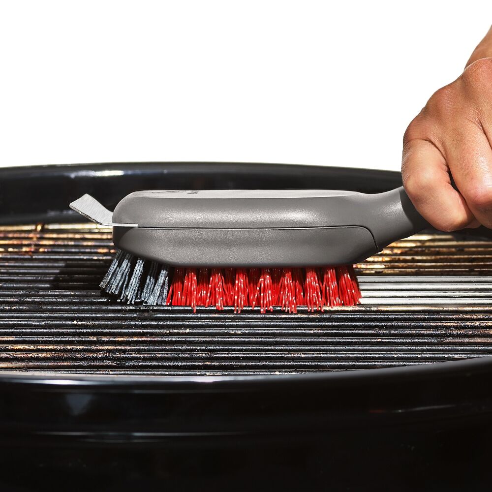 Outdoor Nylon Grill Brush Set of 2 Replacement Heads Q8