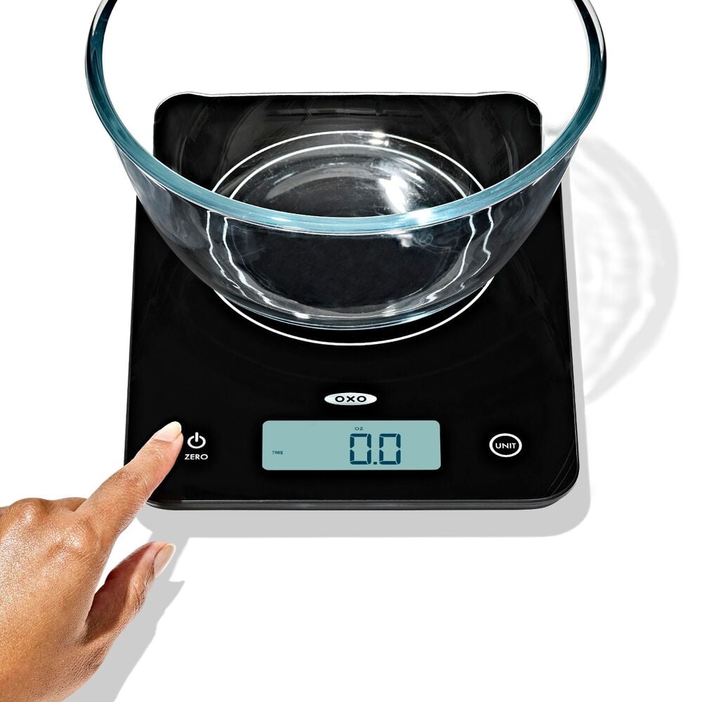 OXO Good Grips 22 lb Everyday Glass Food Scale G3