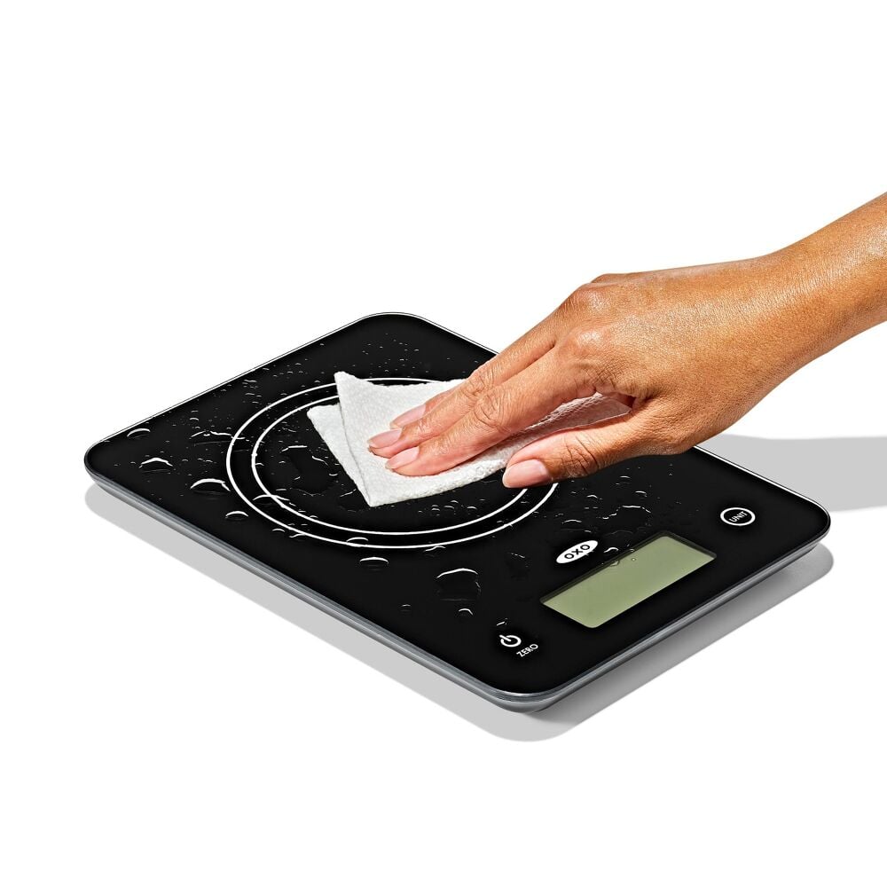 OXO Good Grips 22 lb Everyday Glass Food Scale G3