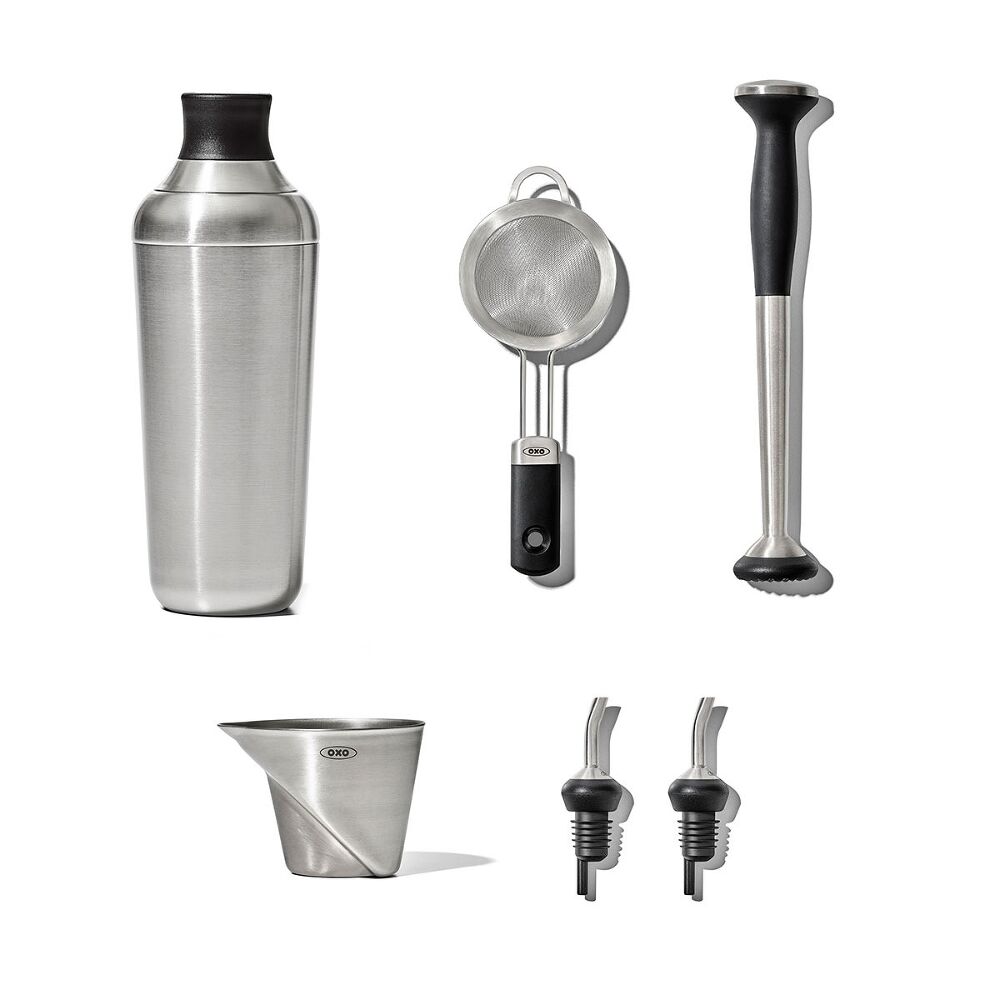Steel 6-Piece Barware Set Q5