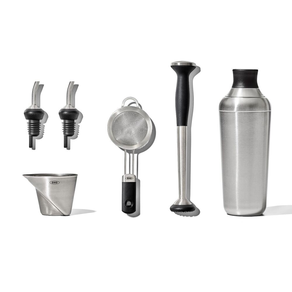 Steel 6-Piece Barware Set Q5