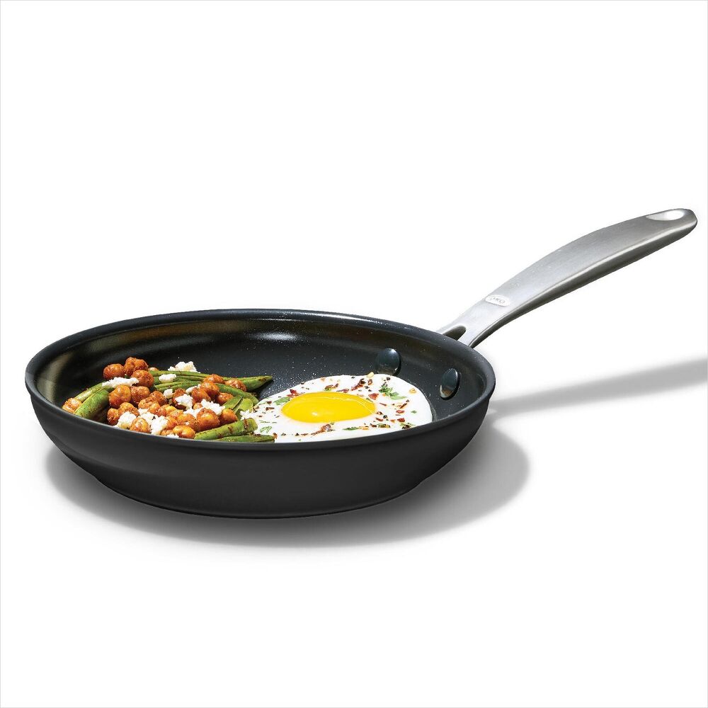 Enhanced Non-Stick 2-Piece Frypan Set — Black G7
