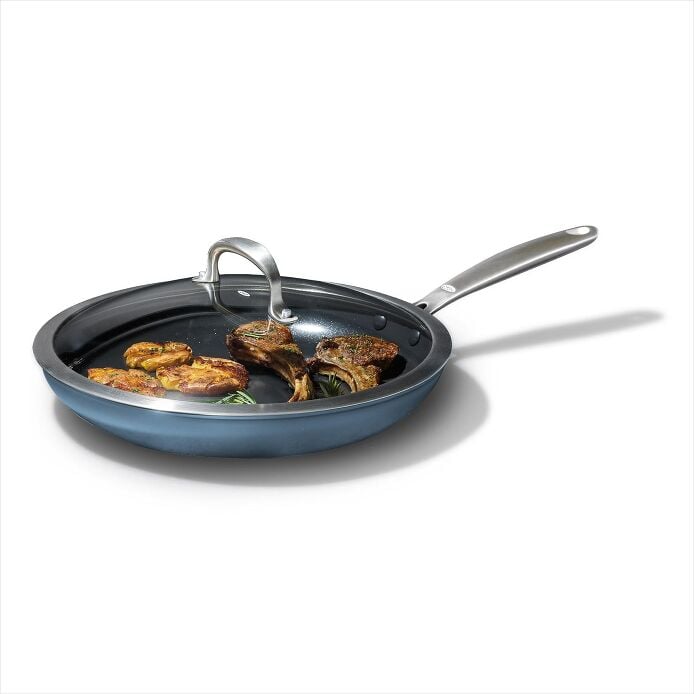 OXO Enhanced Non-Stick 12-Inch Frypan with Lid X3